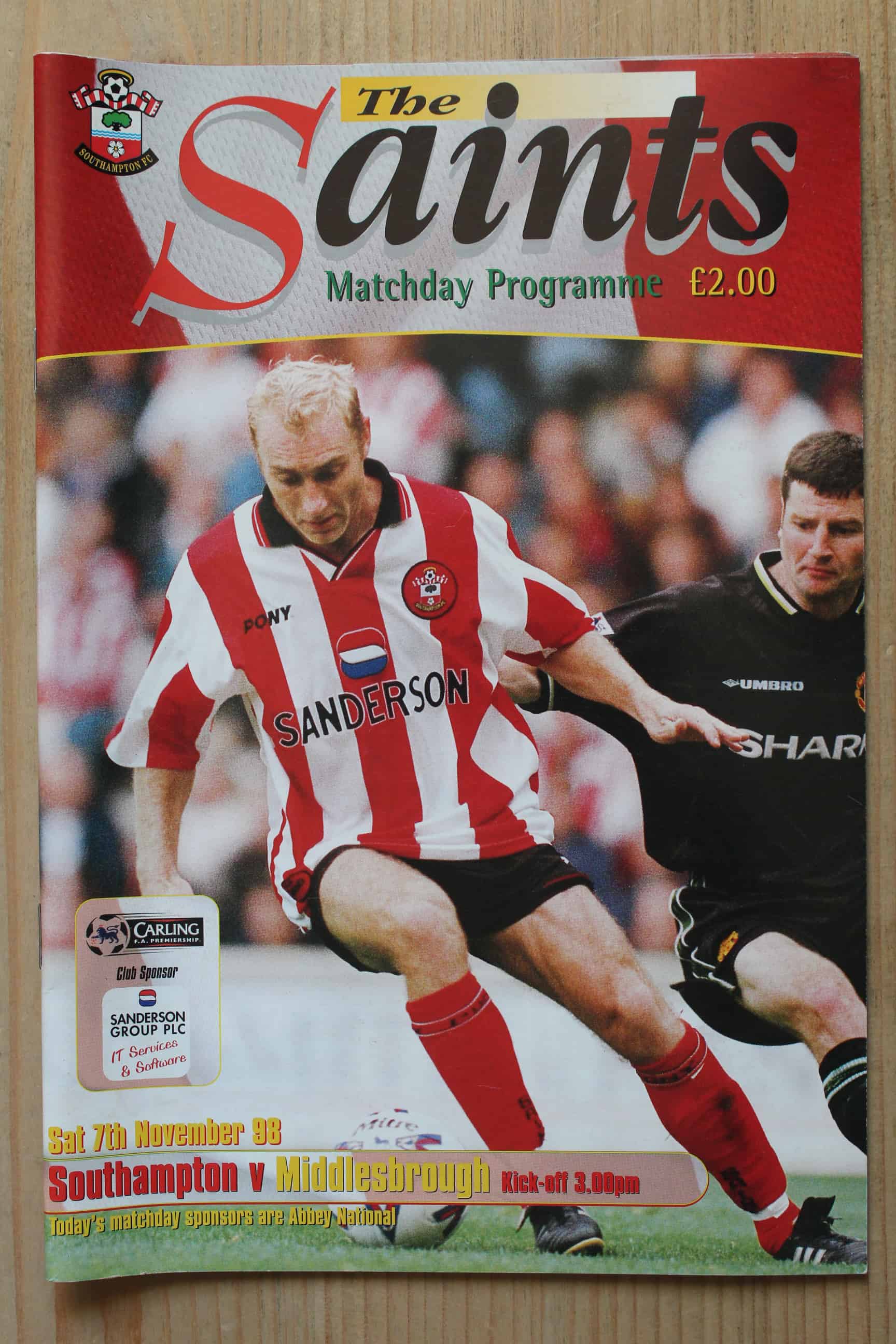 Southampton FC v Middlesbrough FC